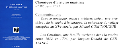 Chronique d'histoire maritime n°92 - juin 2022