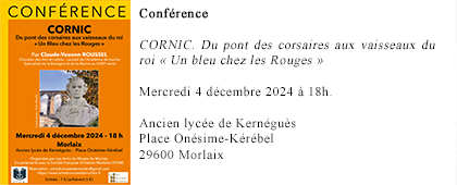 CORNIC. Du pont des corsaires aux vaisseaux du roi « Un bleu chez les Rouges »