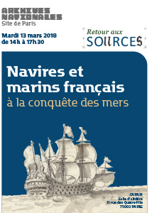 conférence du cycle Retour aux Sources : « Navires et marins français à la conquête des mers »