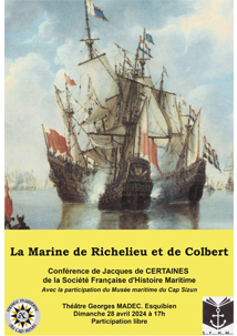 Conférence « La Marine de Richelieu et de Colbert »