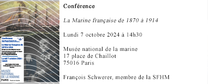 Conférence : La Marine française de 1870 à 1914