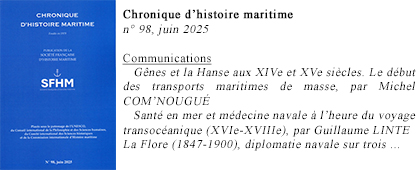 Chronique d'histoire maritime n°98 - juin 2025