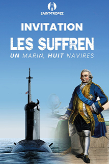 Vernissage de l'Exposition : Les SUFFREN un marin, huit navires, 2 novembre 2024 à Saint-Tropez